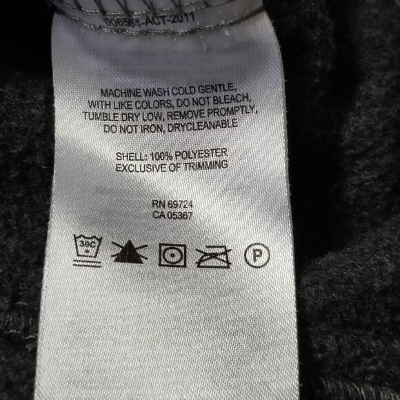 Columbia Michigan Wolverines Fleece Jacket Men’s S Gray Full Zip - Picture 8 of 8